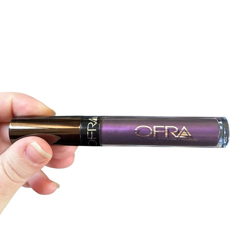 OFRA Napa Valley Long Wear Liquid Lipstick Dark Metallic Purple Discontinued NIB